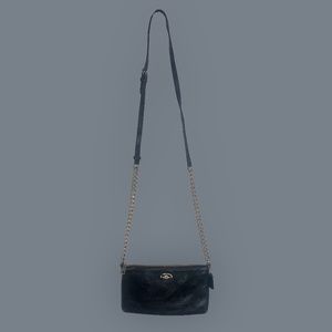 Coach, Small, Crossbody, Purse with Gold Accents
